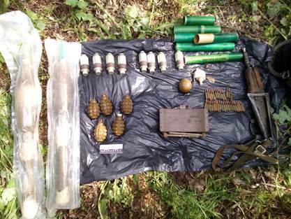 У районі АТО знайдено підбитий танк російського виробництва